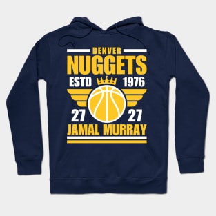 Denver Nuggets Murray 27 Basketball Retro Hoodie